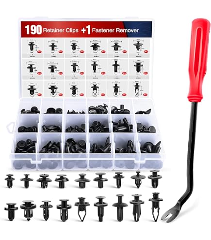 Lot De 20 Clips De Fixation Sous Caisse 07147201307 Compatible BMW X1 X2 X3 X4 X5 X6 - Pare-Chocs Arrière