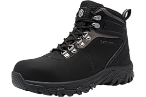 LARNMERN Zapatos de Seguridad Hombre Anti-Punción Anti-Deslizante Anti-Aplastante Reflectivo Botas de Seguridad Calzados de Trabajo Ligero Cómodo