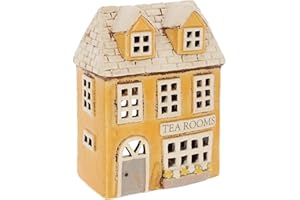 Shudehill Giftware Village Pottery Shops and Cafe Tealight Houses - Greengrocers, Tea Rooms, Florist & More (Tea Rooms)