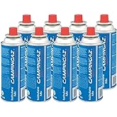 Campingaz Cartucho de gas de válvula CP 250 – Isobutano Mix (8 unidades)