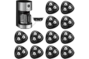JOSOJOOU 12 Stück Kugelrollen Schwerlast Selbstklebende Geräterollen 360 Grad Lenkrollen Mini Universalrollen Möbel Rollen Rollenrad Zum Kleben Für Küche Küchengeräte Kaffeemaschine Mixer