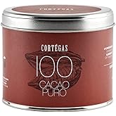 Cortegas Cacao Puro - 100% Kakaopulver für hochwertige Trinkschokolade ohne Zucker - Direct Trade - Feinster Kakao aus der Do
