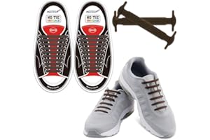 HOMAR Cordones Elásticos para Zapatillas Deporte Cordones Silicona para Niños y Adultos Cordones de Goma con 13 Colores Atacadores Elásticos