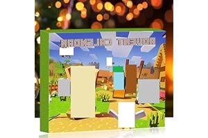 Holyhcx Calendrier de L'avent 2025,Calendriers de l'avent Enfant avec 24 Poupées,Calendrier Avent 2025 pour Filles,Garçons,Fans,Compte à Rebours de 24 Jours Avant Noël Cadeaux (WDSJ)