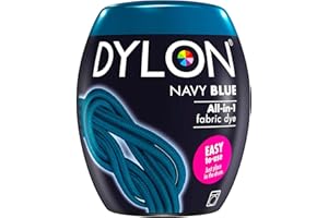 3 X Dylon Machine Dye, Powder, Navy Blue Pod