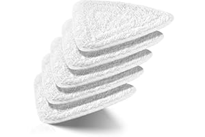XIANGBIN 5 Pack Steam Mop Replacement Pads Compatible with Vileda Steam Mop Head Replacement,Fine Microfibers Machine Washable Water Washing