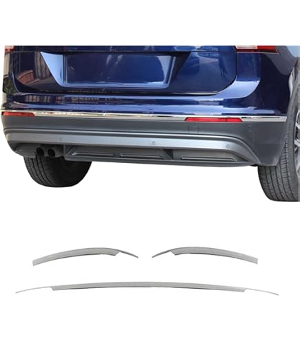 Accesorio VW Passat B7 Variant Protector De Parachoques Trasero Recambo Para VW Passat B7 Combi & Alltrack (2010-2014) - Acero Inoxidable Mate, Protección Borde De Carga Acero Inoxidable Parachoques