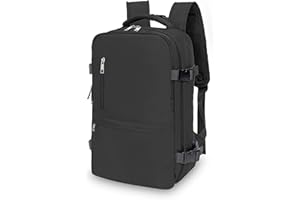 HAYAYU Sac a Dos 40x20x25 Pour Ryanair Voyage Cabine Avion Bagage à Main 20l Bagage Cabine 40x20x25cm Valise à Main Sac Cabine Loisir Avec Port USB sac 40x20x25