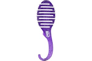 Wet Brush Shower Detangler Brush - Purple Glitter By For Unisex - 1 Pc Hair Brush