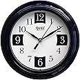 Ajanta Plastic Abstract Analog Wall Clock (172 Cm X 172 Cm X 32 Cm, 2187 - Blue)