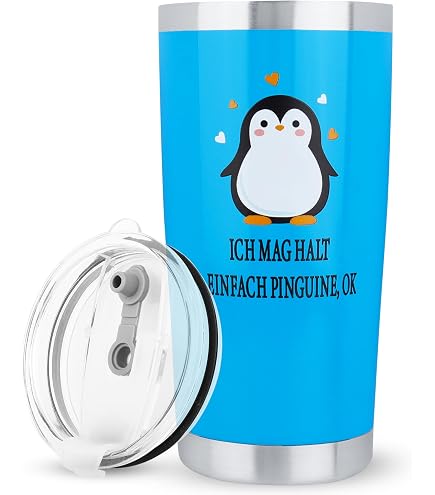 Pinguin-Make-up-Tasche – Kulturbeutel Für Reisen, 23x18 Cm, Geschenk Für Frauen & Mädchen