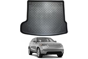 NOMAD Boot Liner for Range Rover Velar 2017-2020 [L560] Premium Tailored Fit Car Floor Mat Protector Guard Tray Black Custom Fitted Accessory - Dog Friendly & Waterproof with Raised Edges