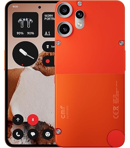 CMF BY NOTHING Phone 1 Orange 128GB 8GBRAM : Amazon.in