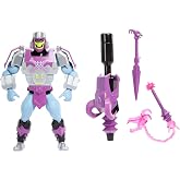 Masters of Universe Origins Transformers Skeletor with Megatron Armor 5.50" Action Figure, Articulated Collaboration Toy with