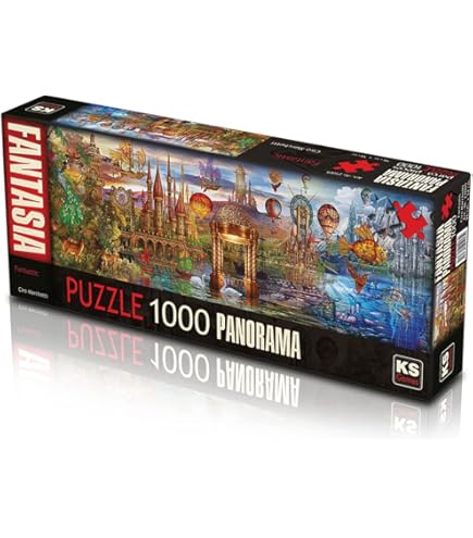Ks Games 1000 Parça Panoramik Puzzle FantasticCiro Marchetti