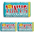 Tony's Chocolonely Milk Crispy Wafer Chocolate Bar - 180g, Milk Chocolate, Gift, Vegetarian - Belgian Fairtrade Chocolate, Pack of 3