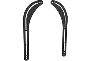 RICOO Support Barre de Son LH039 TV fix ation Enceinte Bluetooth PC Haut-Parleur Soundbar Adaptable avec Accroche Murale pour téléviseurs/Noir