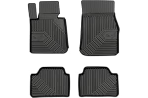 M MOTOS Tappetini in gomma per auto adatto per BMW Serie 1 F20 2011-2019 Migliorate il vostro comfort di viaggio con il tappetino antiscivolo per auto No.77- Tappetini per auto per tutte le stagioni,