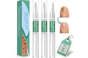HOME HARBOR 3 Stück Nail Care Pen,Health Nail Care Pen Nagelpilz,NägelReparatur für pflegt rissige,Nagelpflege,brüchige Fuß,Cuidado de uñas Para uñas frágilizadas y dañadas