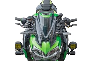 Lorababer Z900 Front Fairing Touring Windscreen Wind Screen windshields Compatible with K-awasaki Z 900 Accessories 2020 2021 2022 Wind Deflector Parabris Flyscreen (Smoke)