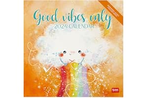 Legami - Calendario da Parete 2024, 12 Mesi e Planner annuale, Spazio per Note e Appunti, Numero della Settimana, 6 Lingue, Segni zodiacali e Festività internazionali, 30x29 cm