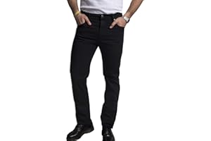 CAMICIE & dintorni Pantalone Holiday Jeans (Pesantezza Media/Mezza Stagione) Uomo Cotone TG. 46 48 50 52 54 56 58 60 Made in Italy Elasticizzati Comfort