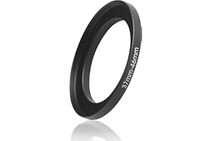 Ares Foto® Step UP Filter Adapter Anneau Adaptateur de Filtre Bague d'adaptation. pour Les lentilles et Les filtres. Fabriqué en métal de Haute qualité. Très Mince et Robuste. (37mm – 46mm)
