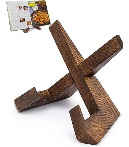 Cavalletti Porta Piatti In Metallo - 2 Pezzi Nero Per Esporre Foto, Libri E Decorazioni - Foto 5