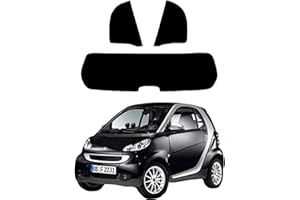 Lollomoto Smart ForTwo dal 2007 al 2014 Pellicole Oscuramento Vetri Posteriori Auto Pre Tagliate a Misura - 05%