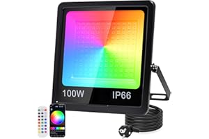 Indmird Zewnętrzny reflektor LED RGB 100 W