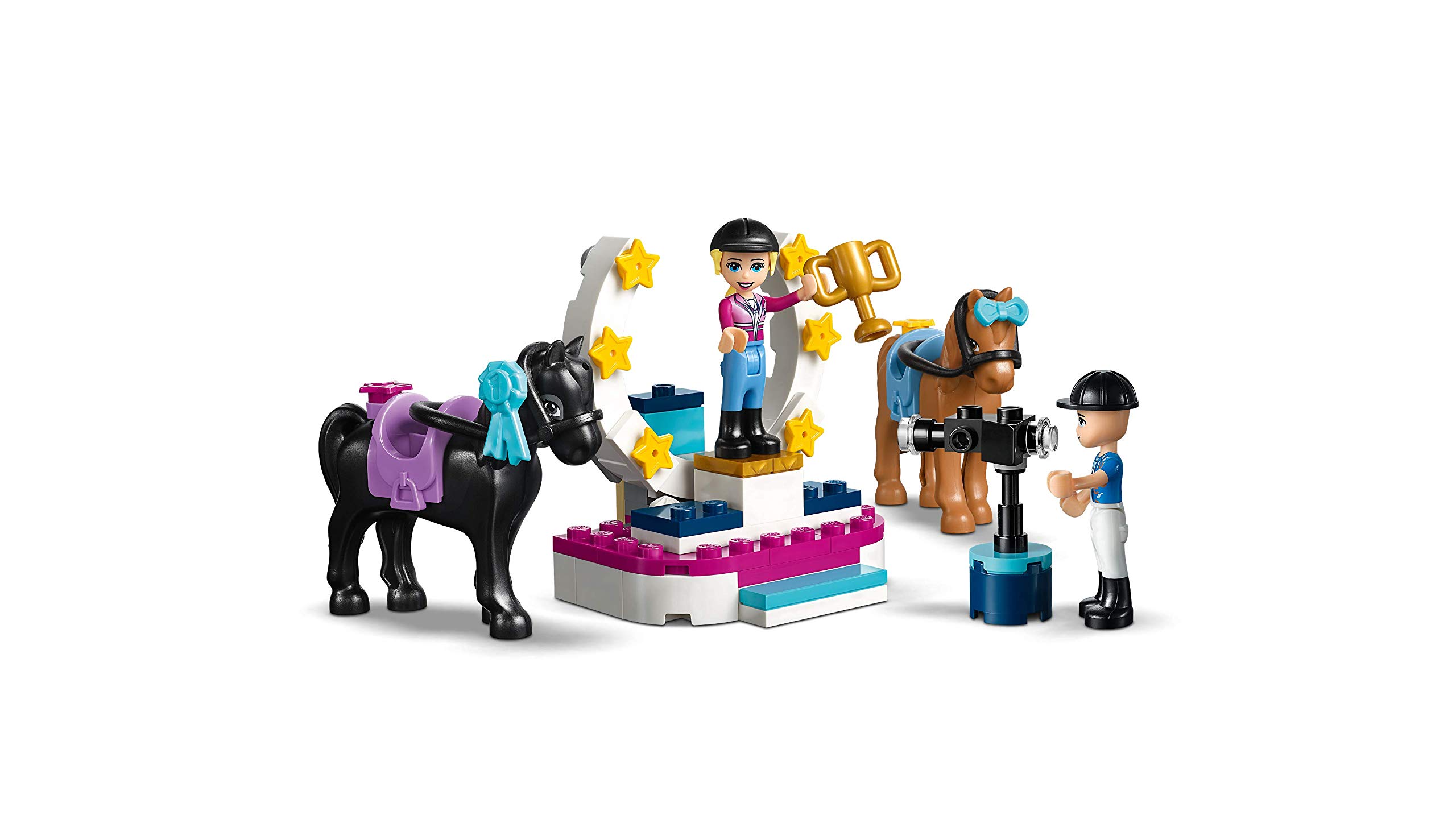 lego friends stephanie's horse jumping 41367