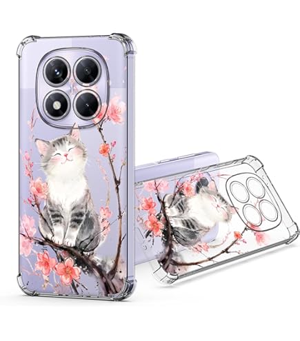 HAOYE Coque Pour Xiaomi Poco F6 5G, Étui Antichoc Élégant