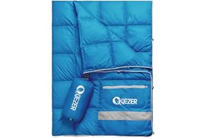 QEZER Coperta da campeggio ultraleggera per esterni e interni, campeggio, escursioni, viaggi in auto, viaggi in aereo, giardino, amaca, può essere utilizzata come cuscino (blu)