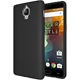 Diztronic OnePlus 3 / 3t Case, Full Matte Slim-Fit Flexible TPU Case for OnePlus 3 - Matte Black