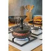 Ata Home Profesyonel Granit Hamburger K&ouml;fte Kalıbı Aparatı Hamburger Pişirme K&ouml;fte Kalıp 110 Mm