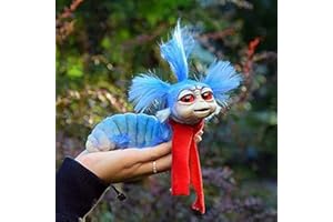 BOSSETY Worm from Movie Labyrinth,Handmade Worm from Labyrinth Stuffed Toy Gift, for Children