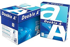 Double A Premium A4 Double Quality Paper, 80 GSM Set of 5...