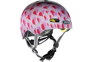 Nutcase Kinder Fahrradhelm Baby Nutty Gloss, XXS 47-50 cm, Love Bug, BNUTGL-100