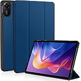 EasyAcc Funda Compatible con Xiaomi Redmi Pad 2, Fundas de Tablet Trasera Transparente Ultrafina,Azul Oscuro