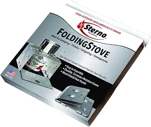 Sterno Outdoor Folding Camp Stove 