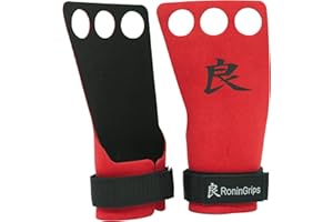 RoninGrips Dragon/Rhino Calleras 2&3 Agujeros para Cross Training 2 mm de Grosor, Protege Tus Manos para Hombre y Mujer