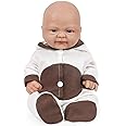 vollence 14 Inch Full Silicone Reborn Baby Doll,Not Vinyl Material Dolls,Real Full Body Silicone Baby Dolls,Preemie Size Dolls,Handmade Lifelike Realistic Baby Doll - Girl
