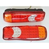 2 x 24V LED Tail Light for Dump Truck Trailer Caravan Chassis