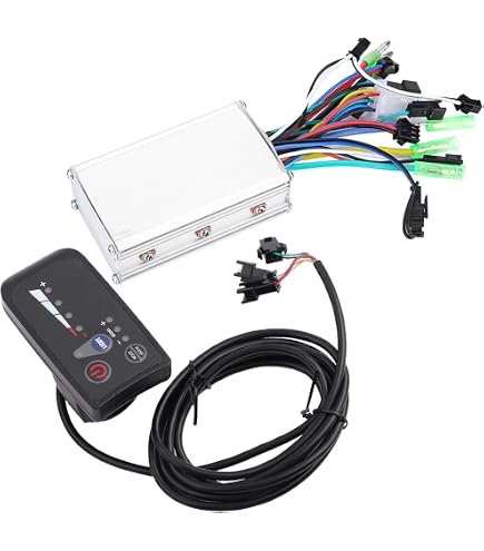 Écran LCD Couleur H6C Pour Vélo électrique - 24V-60V, USB, UART, Compatible 22.2-31.8mm, 6 Broches