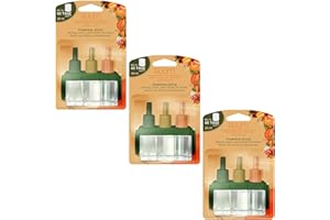 RUUM Nachfüllflakons 3er Pack je 20 ml Pumpkin Spice - Hochwertiger Raumduft Nachfüller - Kompatibel mit Febreze & Ambi Pur 3Volution Duftstecker - Lufterfrischer Nachfüller für Duftvielfalt