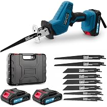 Sega A Gattuccio Sararoom 21V Brushless | 2 Batterie E 8 Lame Incluse