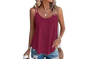 DUOEASE Canotta Donna Estive, Top Spaghetti Estivo Senza Maniche, Canottiera Donna Elegante