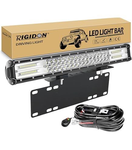 Barre LED 18 Pouces 252W - Éclairage Combo Pour 4x4, Camion, SUV, Tracteur - Imperméable IP67, 12V/24V