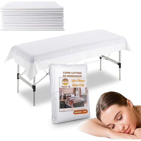 LENZUOLINO PIANO Per Lettino Da Massaggio - Wellness Bazaar