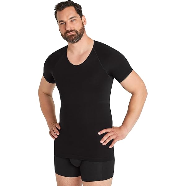 FINN Figuurvormend compressieshirt voor heren, met buikweg-effect, mouwloze shapewear, tank-top van katoen, body shaper onderhemd voor een platte buik, huidskleur, XXL FINN Figuurvormend compressieshirt voor heren, met buikweg-effect, mouwloze shapewear, tank-top van katoen, body shaper onderhemd voor een platte buik, huidskleur, XXL